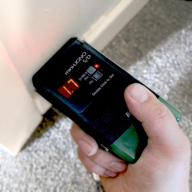 Lignomat Mini-Ligno S/D - Pin Moisture Meter - Mold Detector & Tester for Construction, Maintenance, Flooring, Water Damage - Humidity Detection & Moisture Meter for Wood, Wall, Drywall & Firewood - Image 4